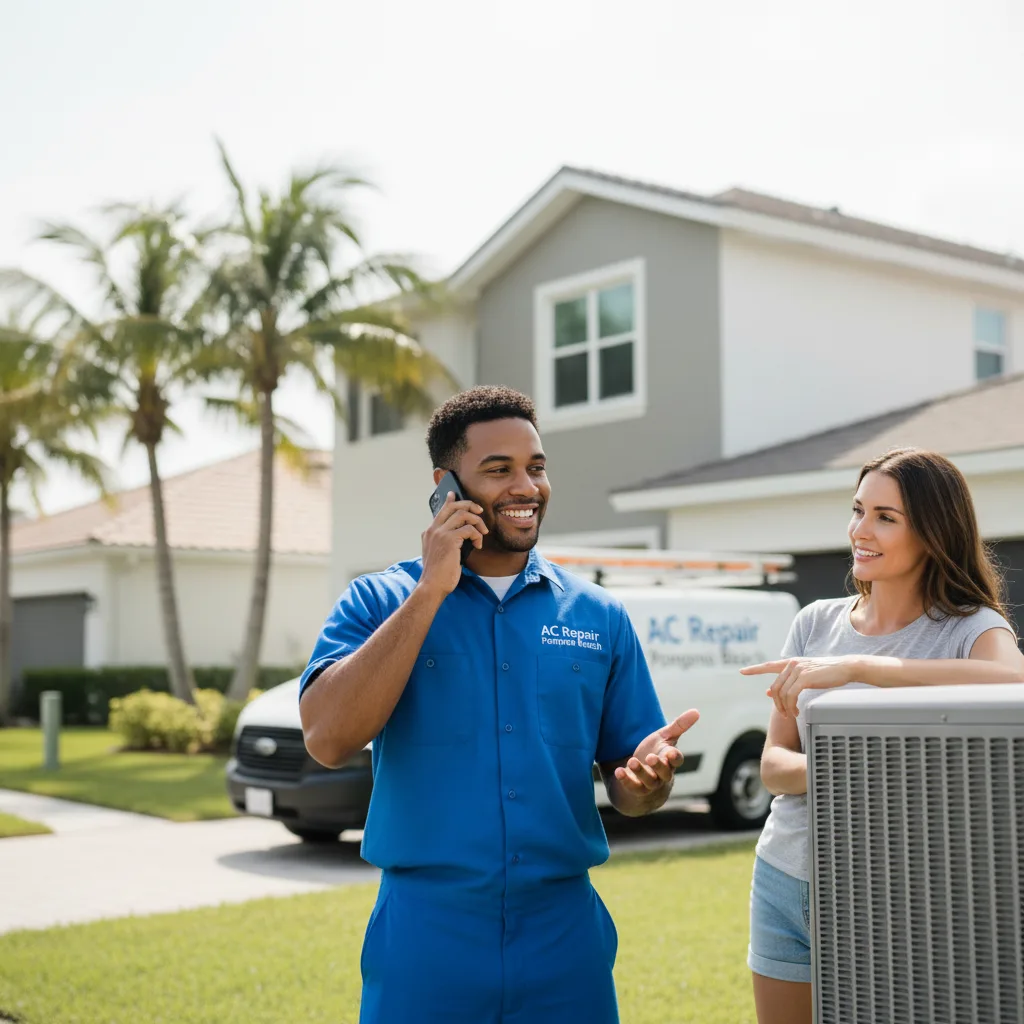 AC Repair Pompano Beach customer support in Hadley
